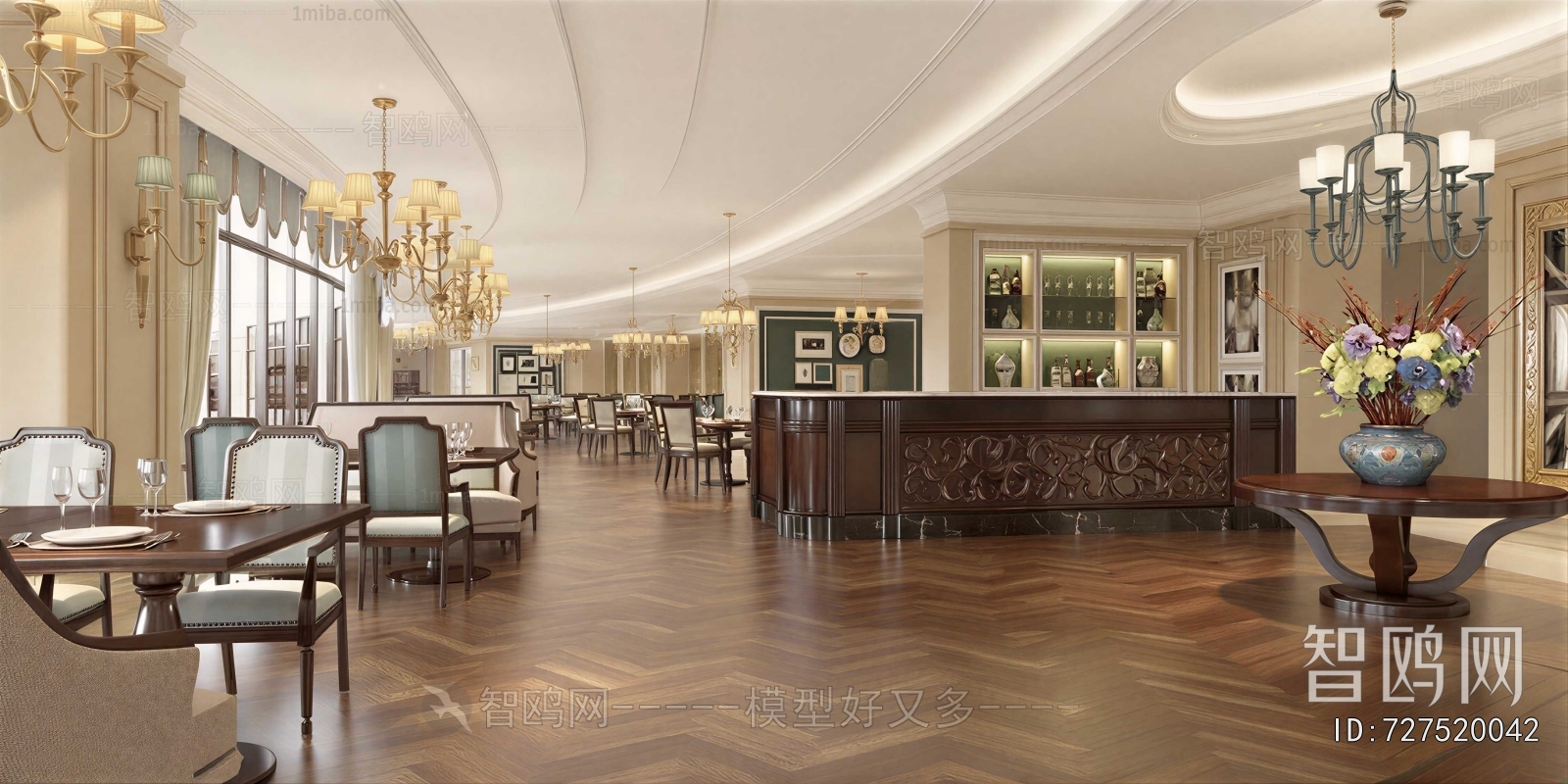 European Style Dining Room