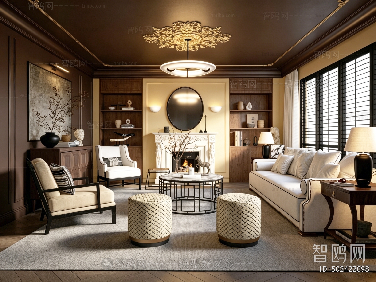 French Style A Living Room
