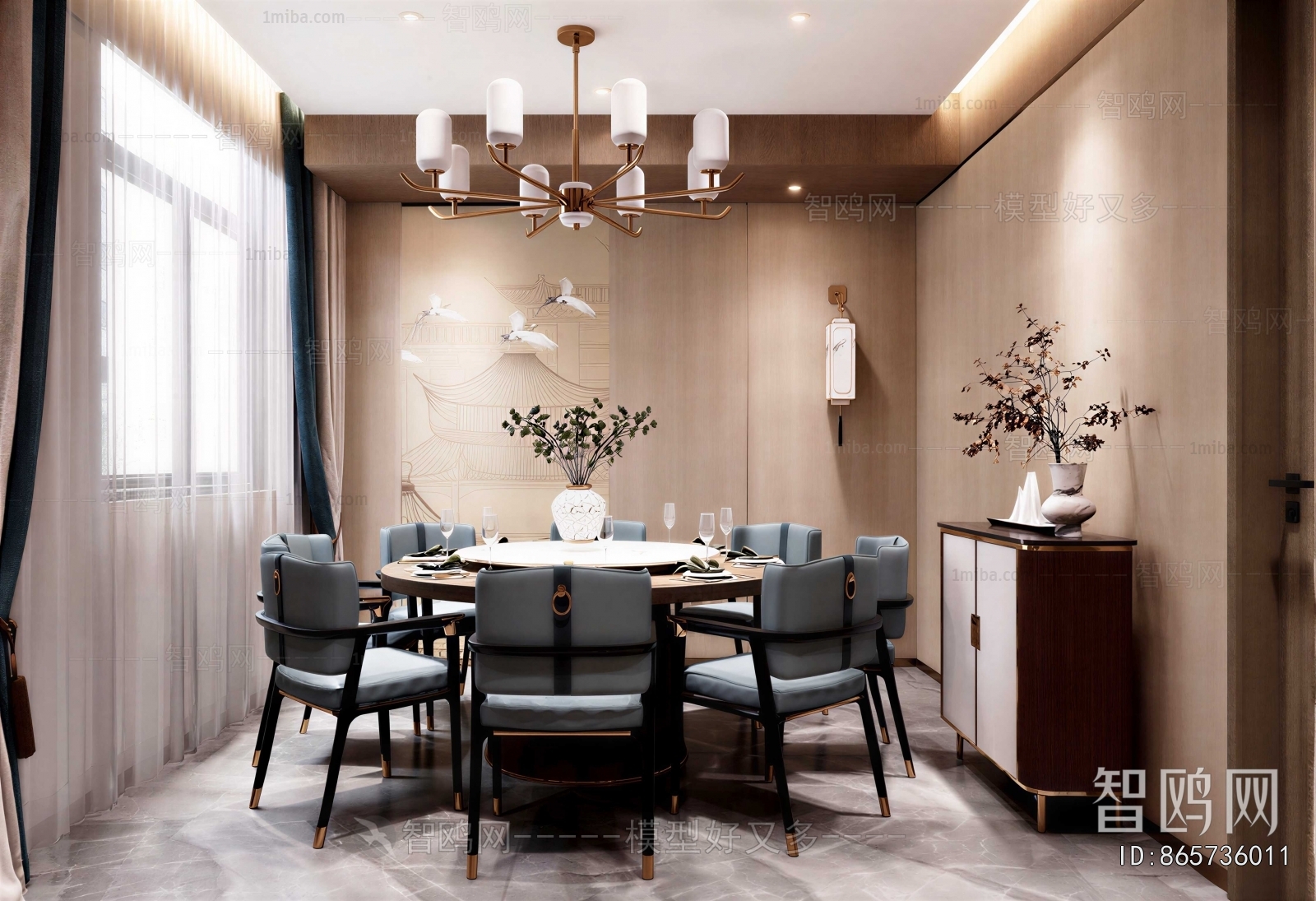 New Chinese Style Restaurant Box