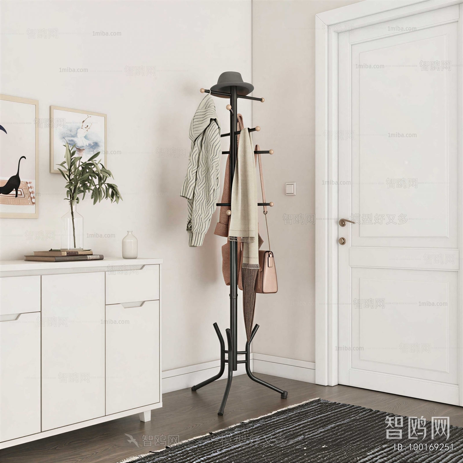 Modern Coat Hanger