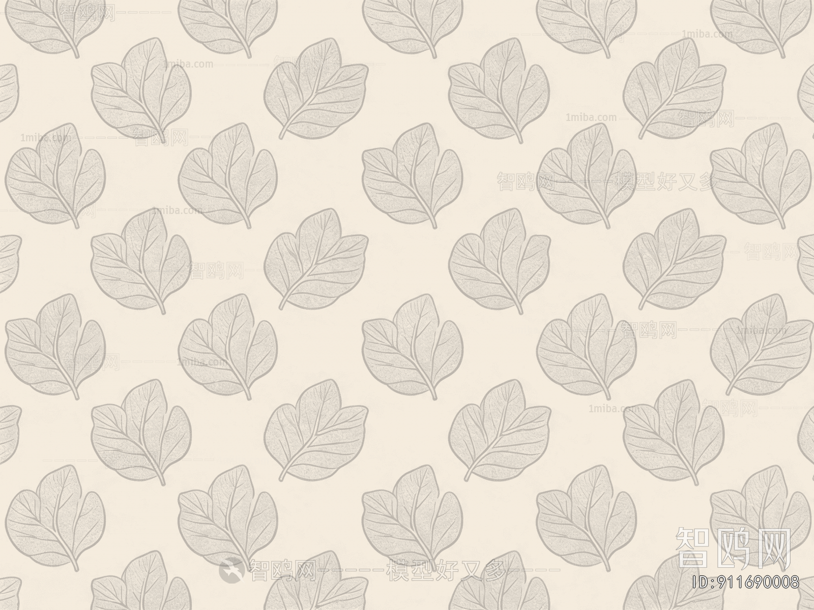 Animal And Plant Pattern Wallpaper