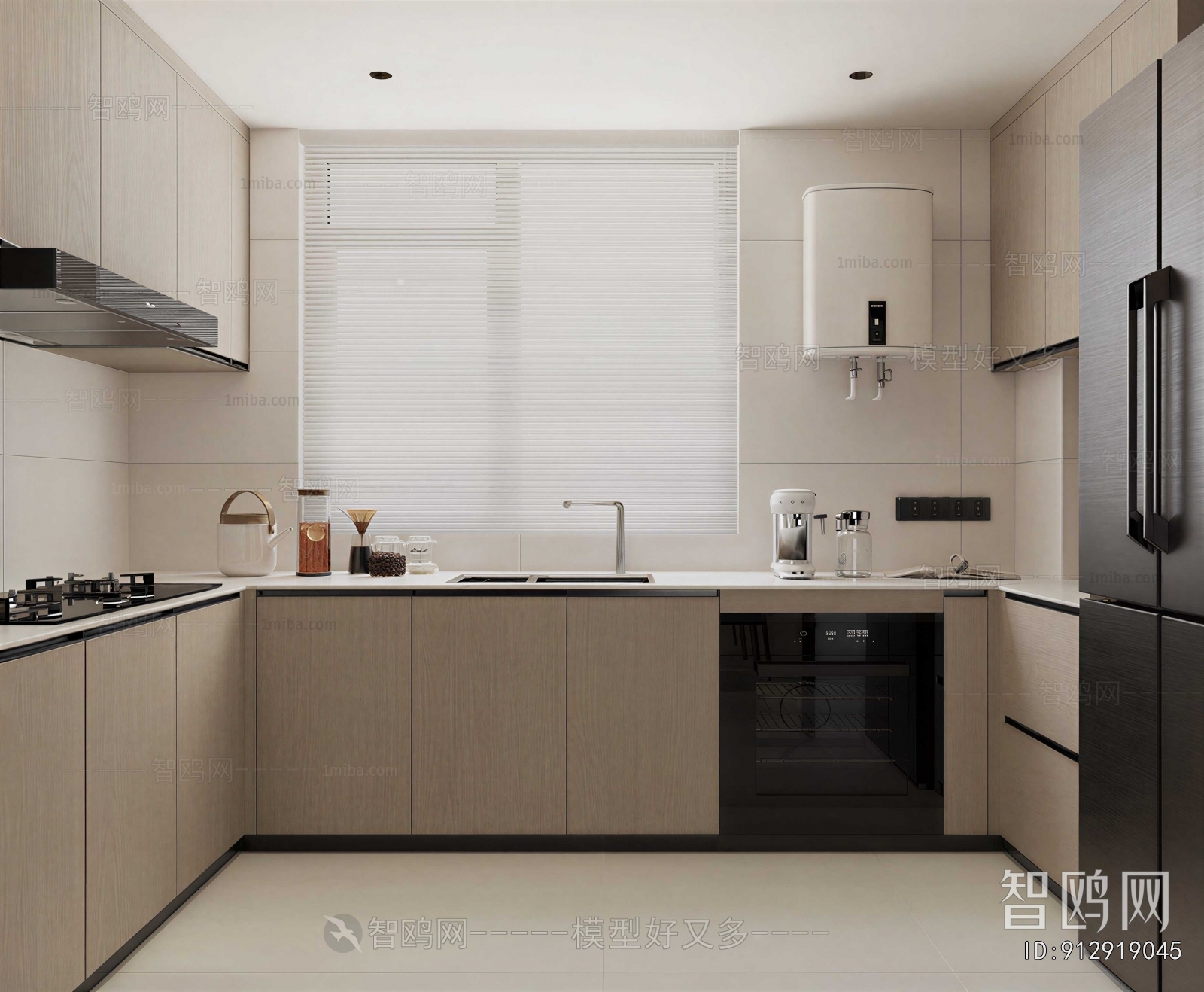Modern The Kitchen