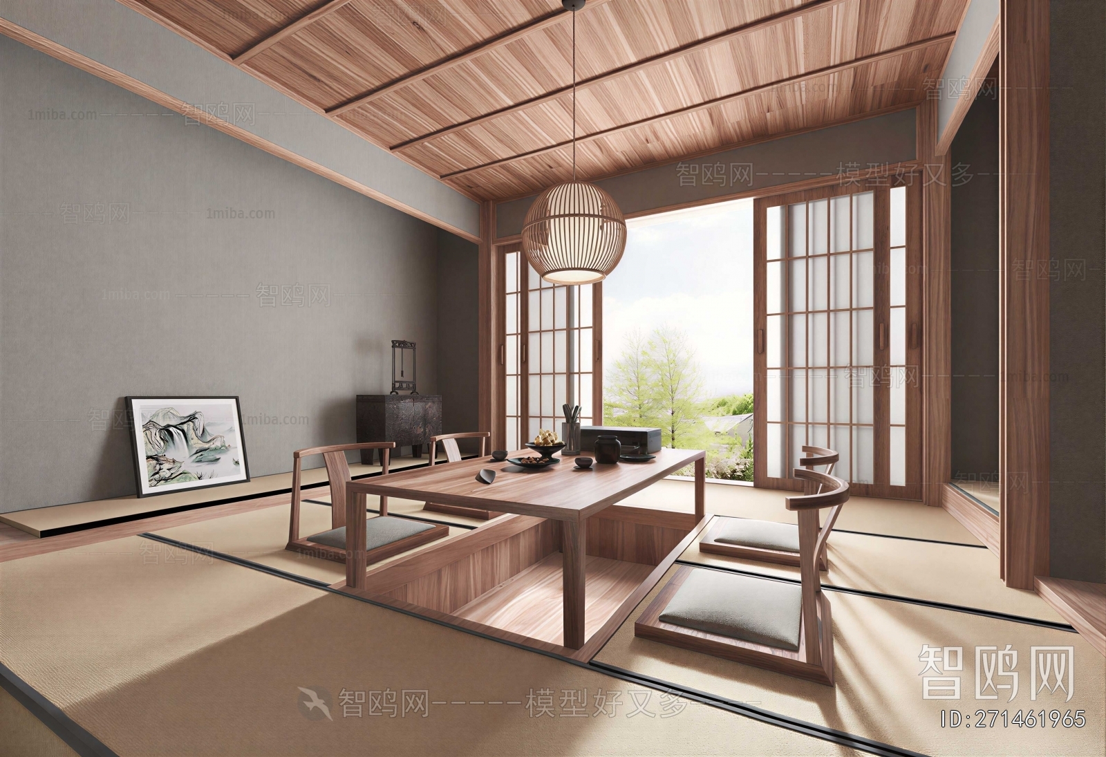 Japanese Style Tea House