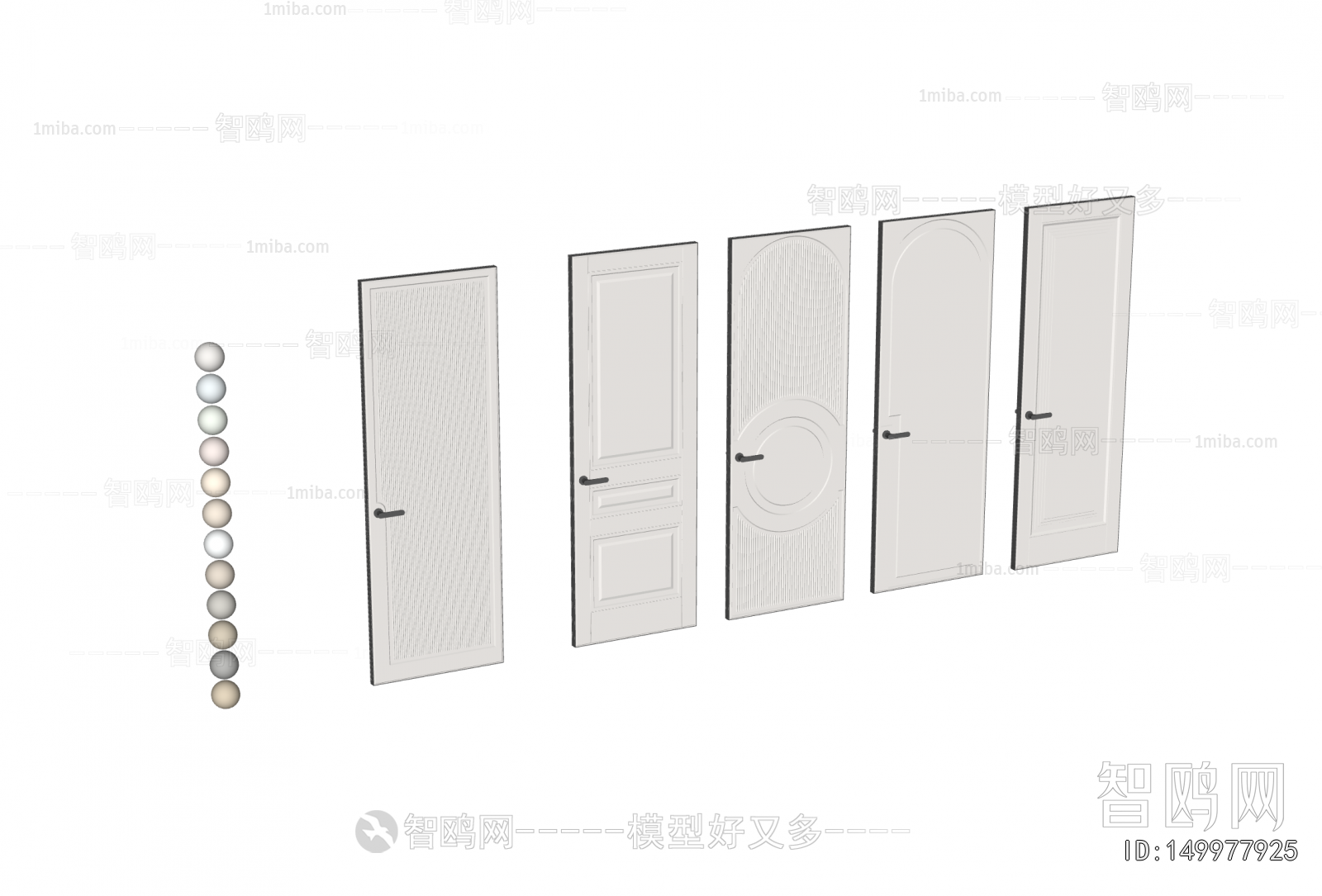Modern Single Door