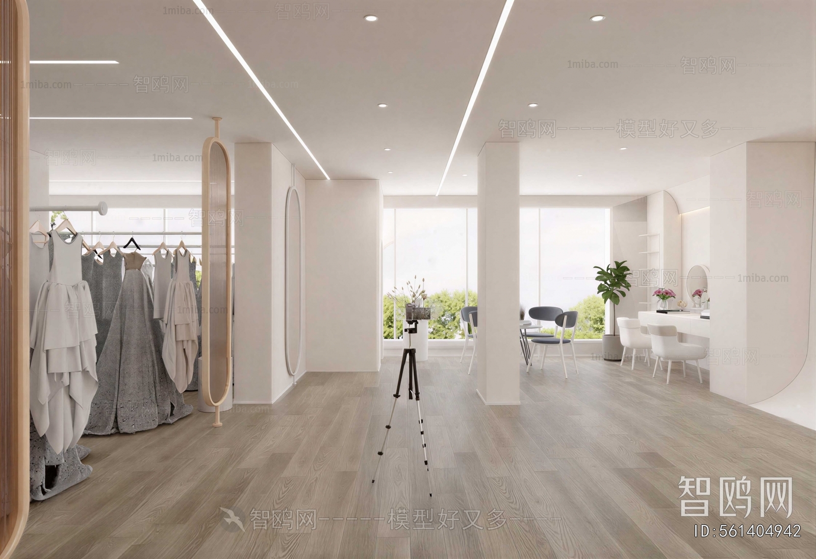 Modern Clothing Store