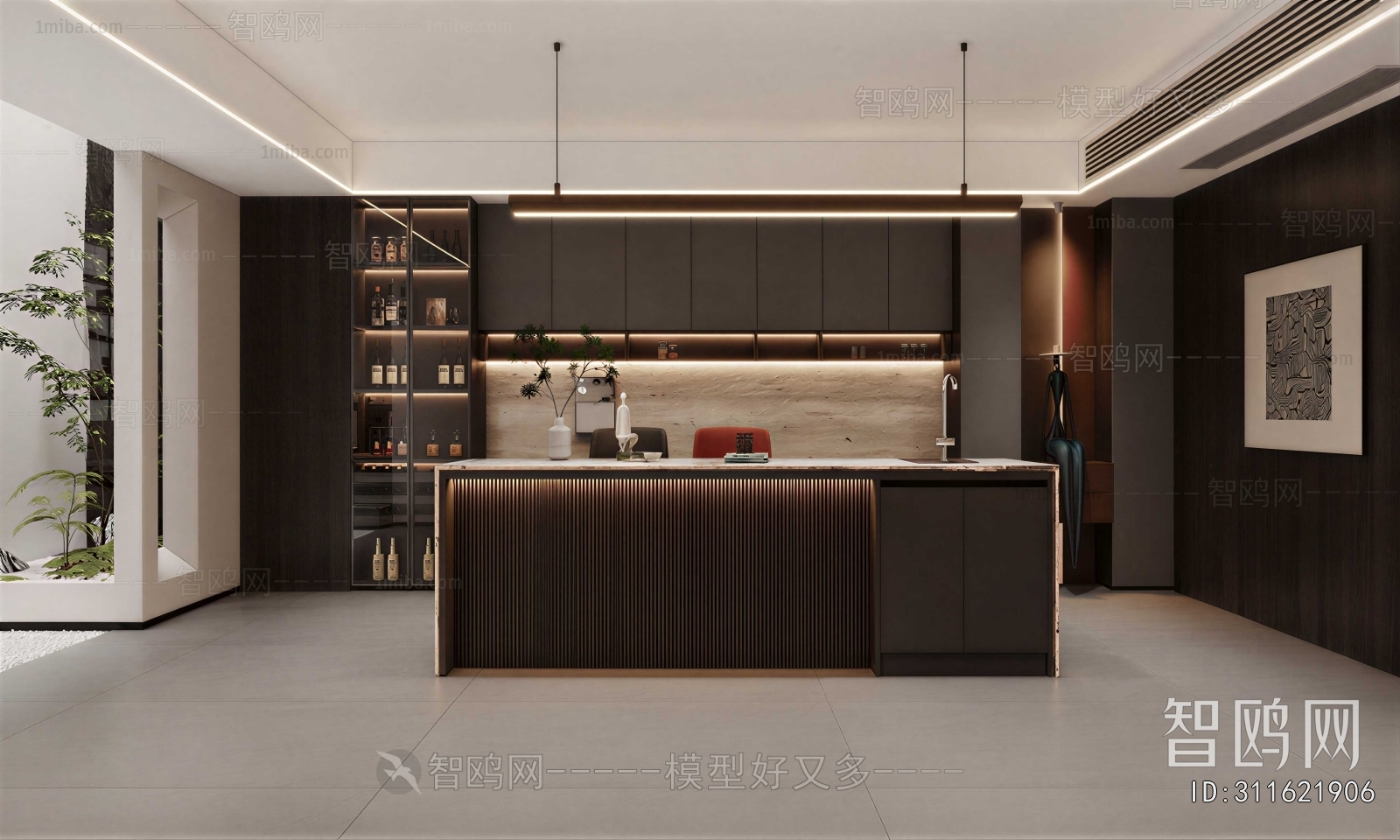 Modern The Kitchen