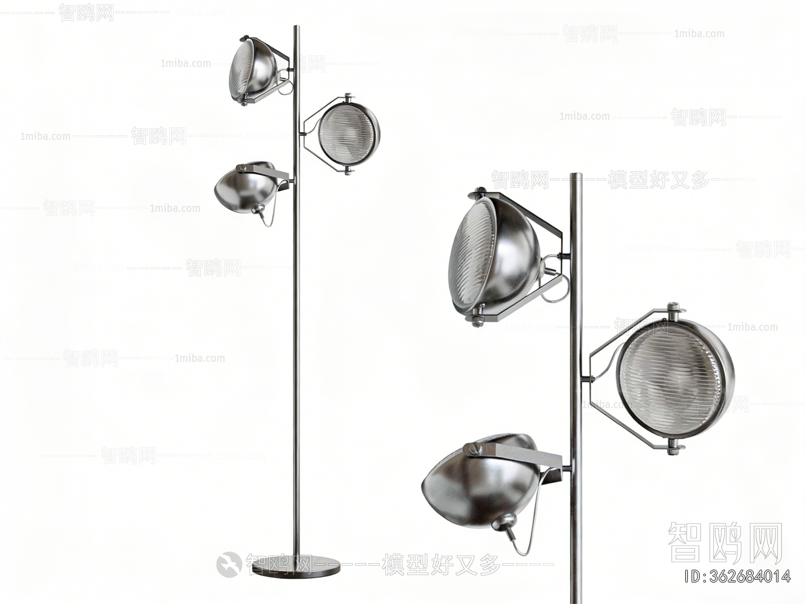 Industrial Style Floor Lamp