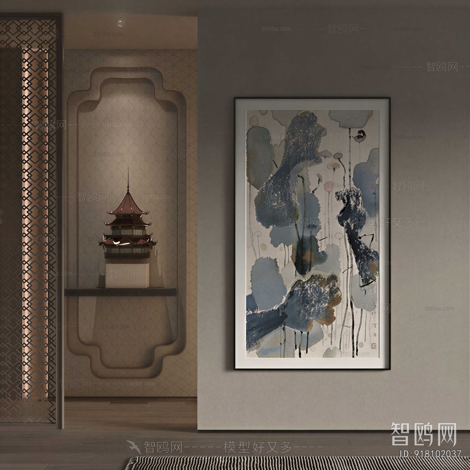 New Chinese Style Painting