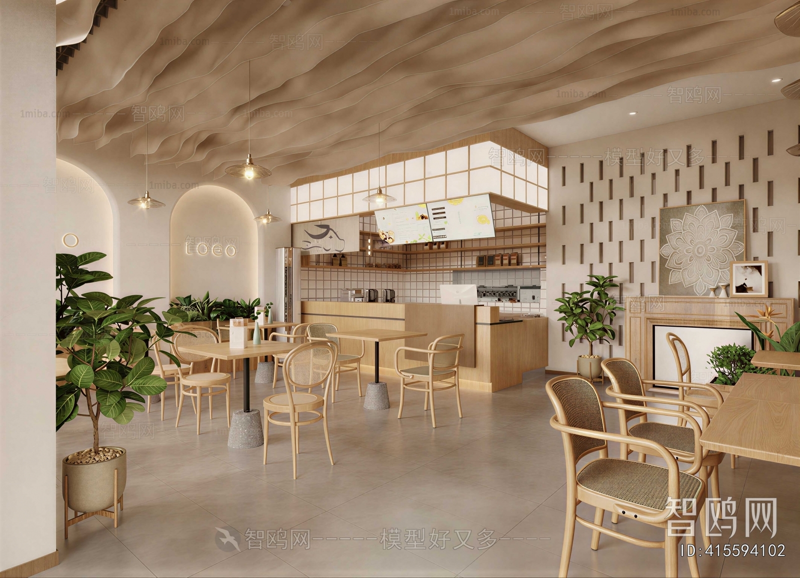 Modern Cafe