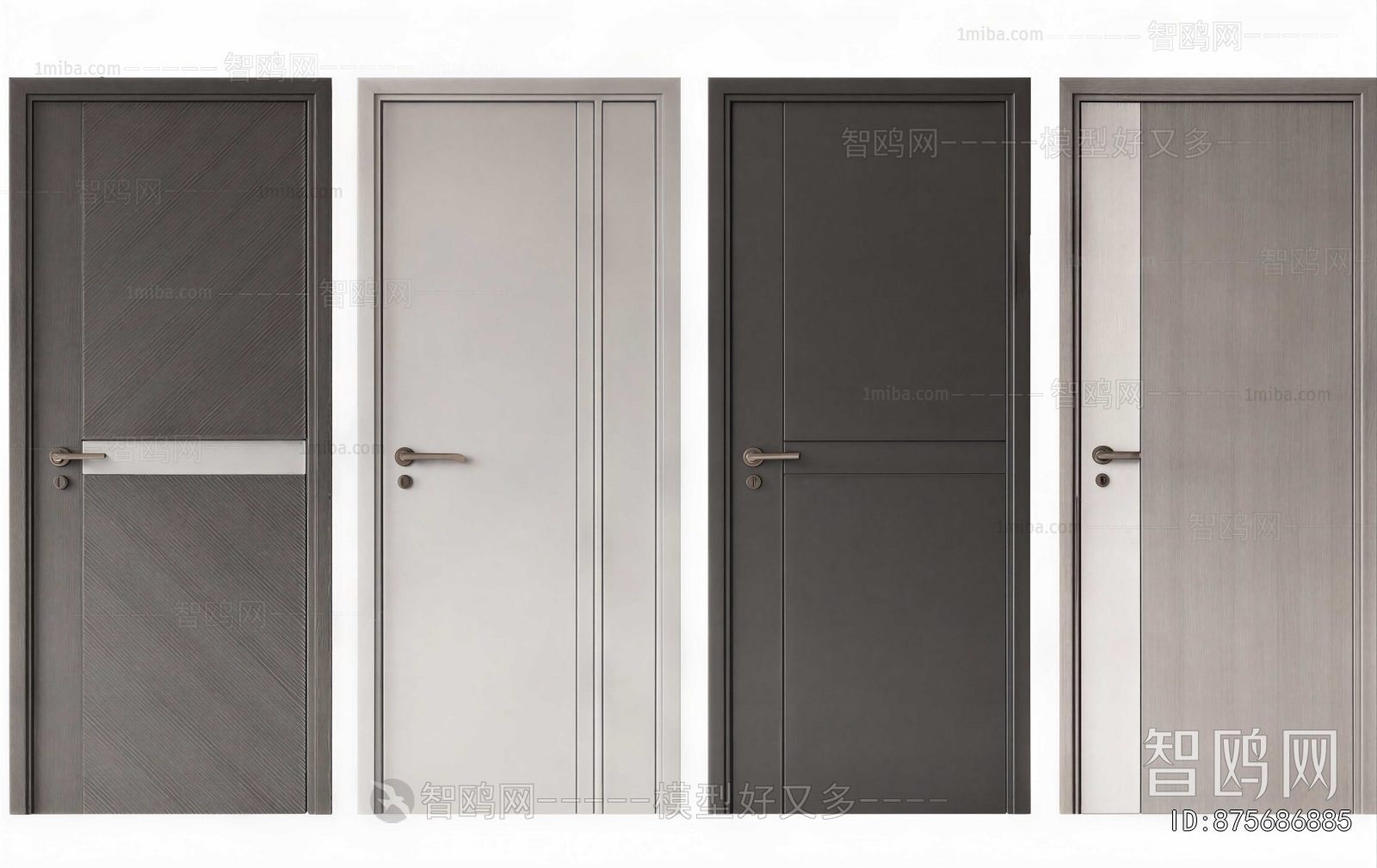 Modern Single Door