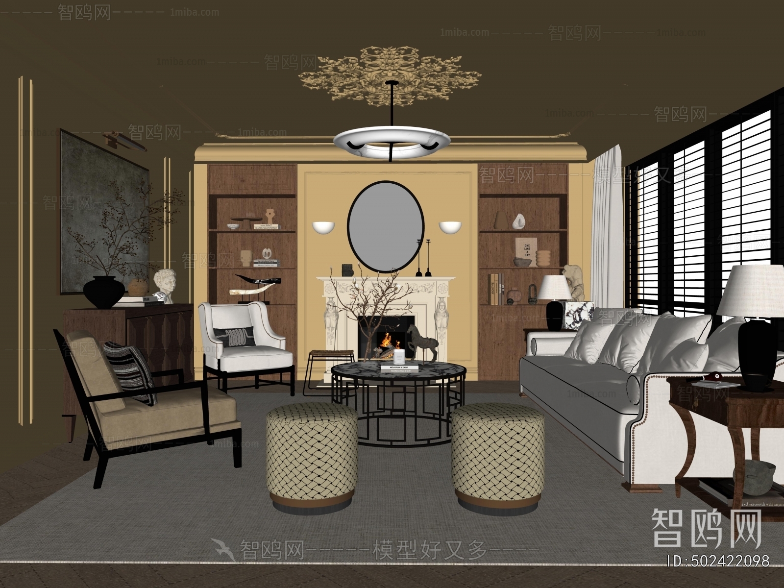 French Style A Living Room