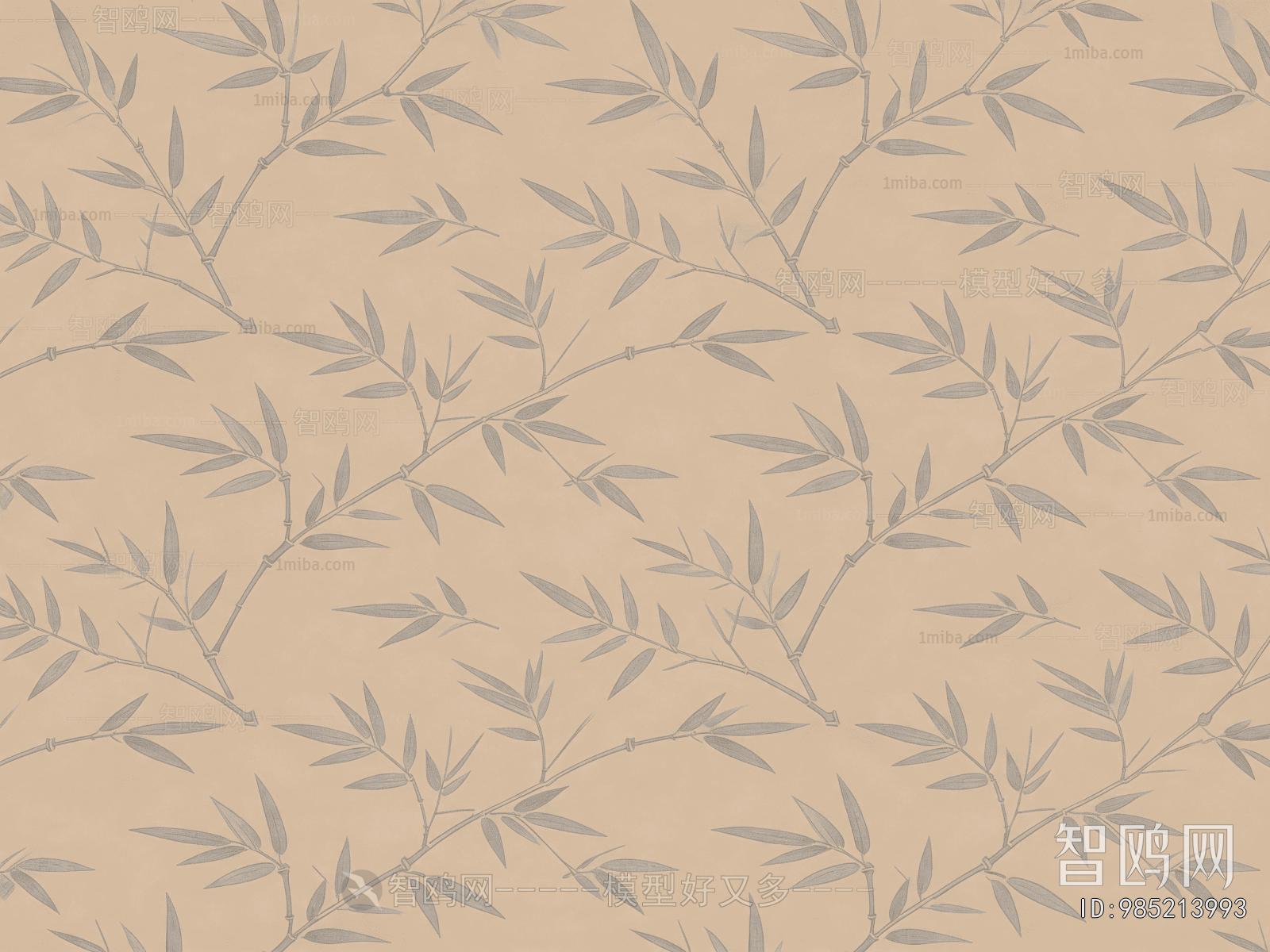 Animal And Plant Pattern Wallpaper