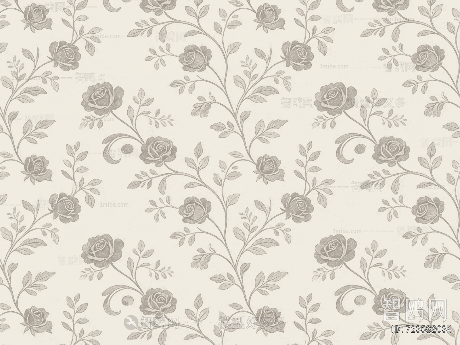 Animal And Plant Pattern Wallpaper