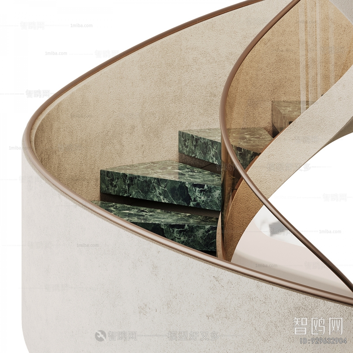 Modern Rotating Staircase
