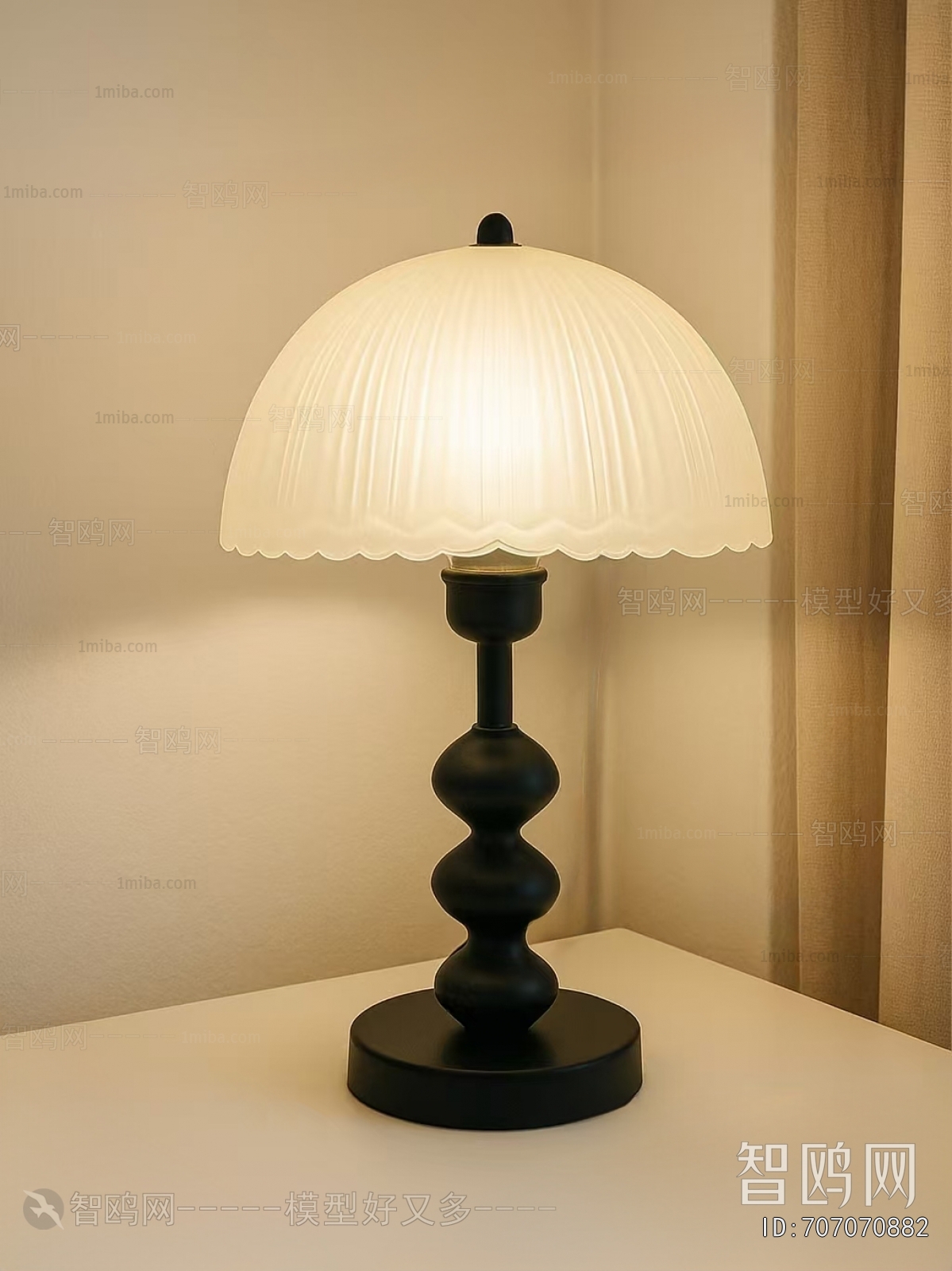Wabi-sabi Style Table Lamp