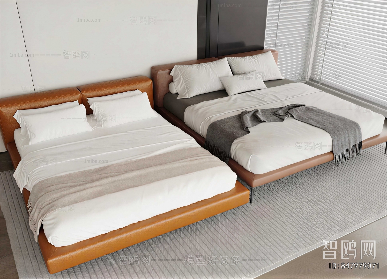 Modern Double Bed