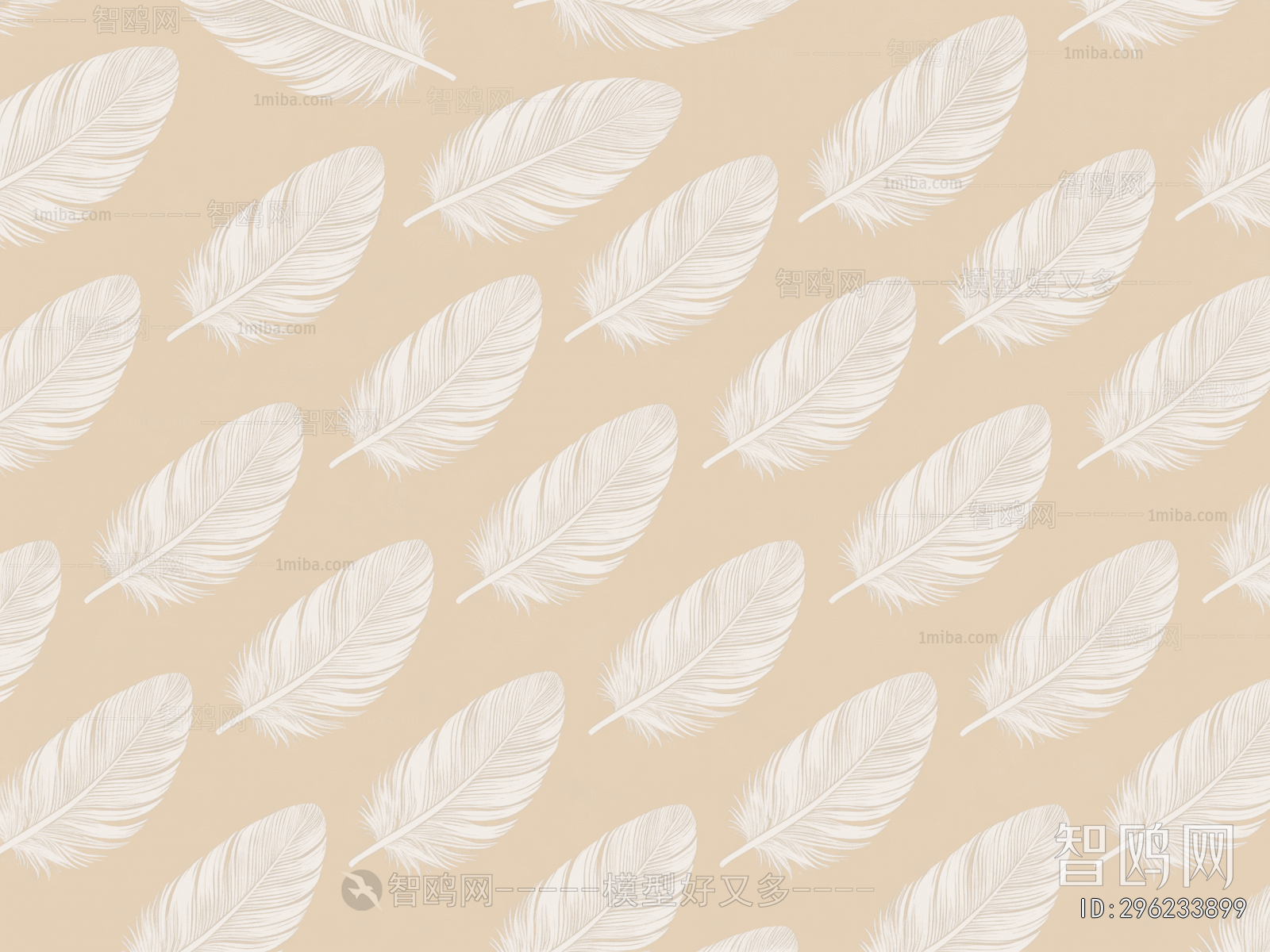 Animal And Plant Pattern Wallpaper