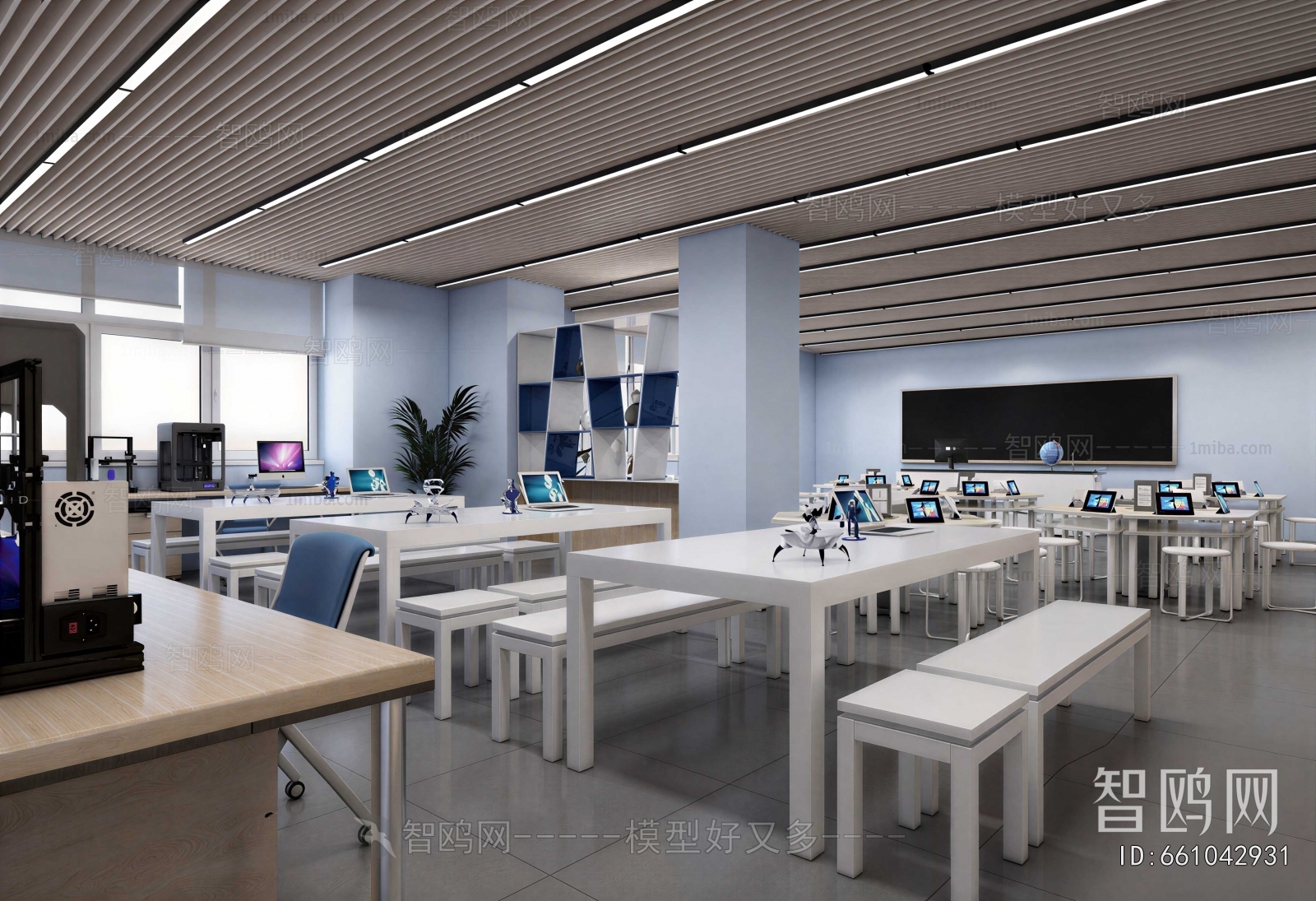 Modern School Classrooms