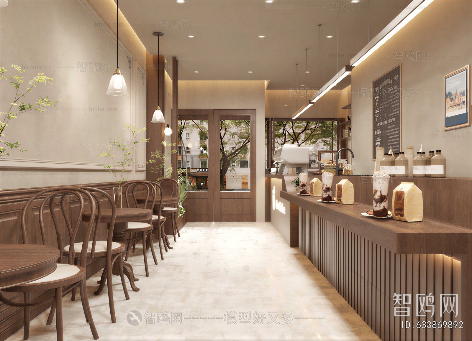 Modern Cafe