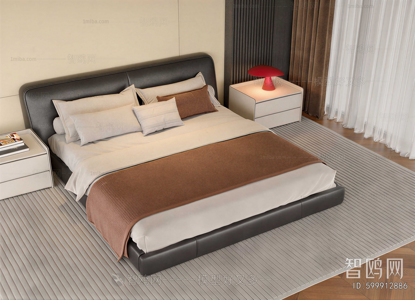 Modern Double Bed