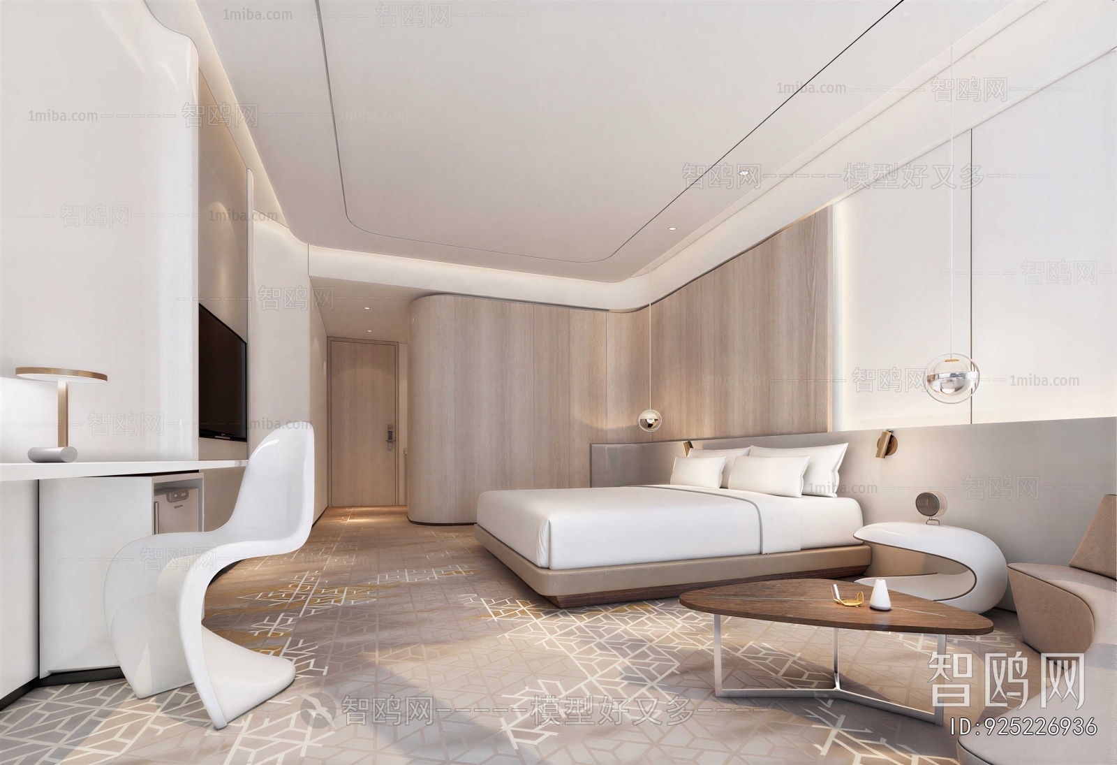Modern Guest Room