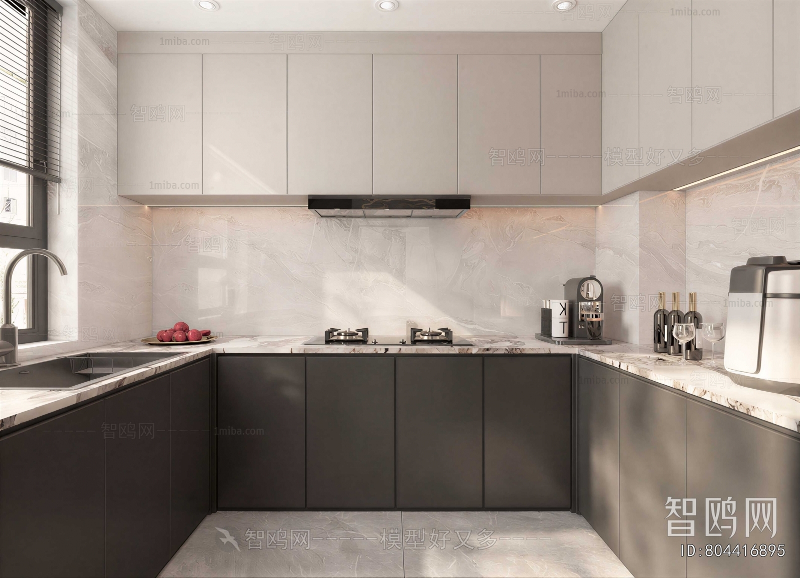 Modern The Kitchen