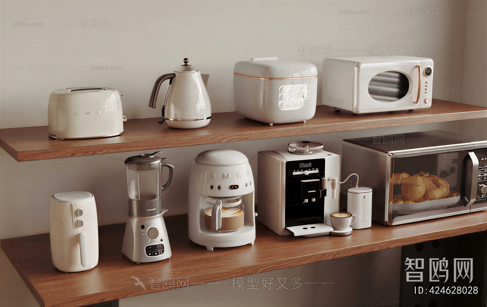 Modern Electric Kitchen Appliances