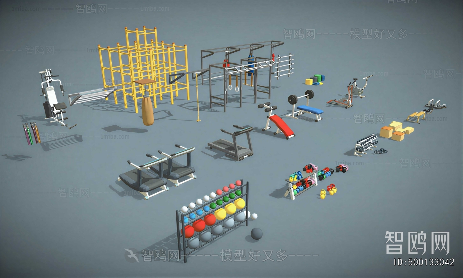 Modern Fitness Equipment