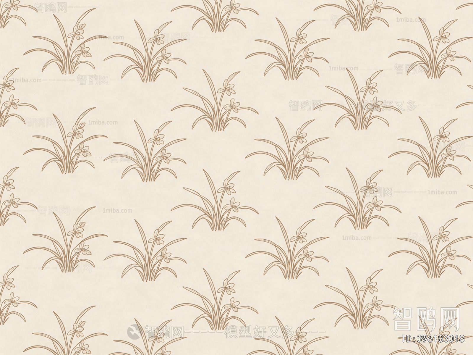 Animal And Plant Pattern Wallpaper