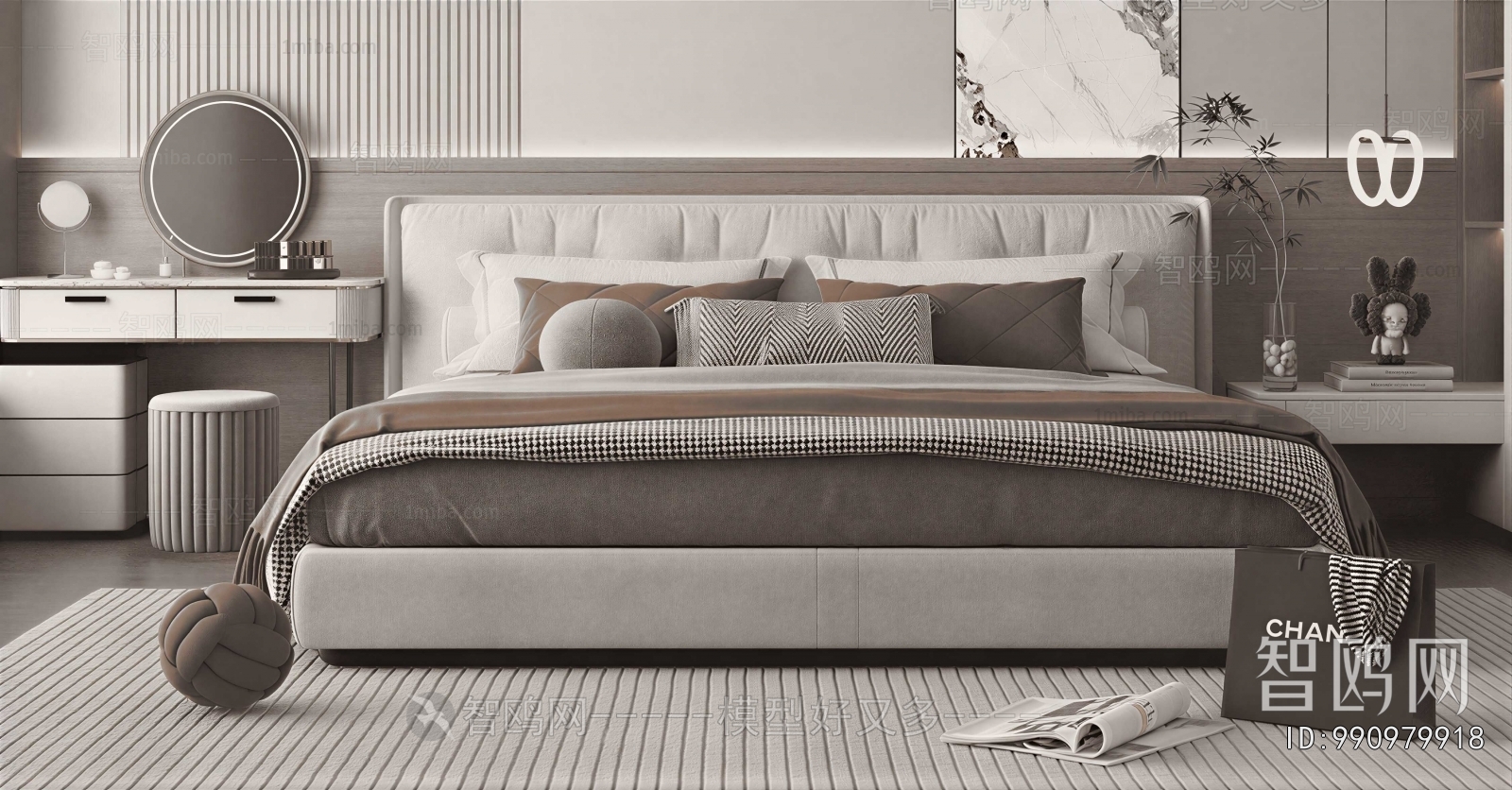 Modern Double Bed