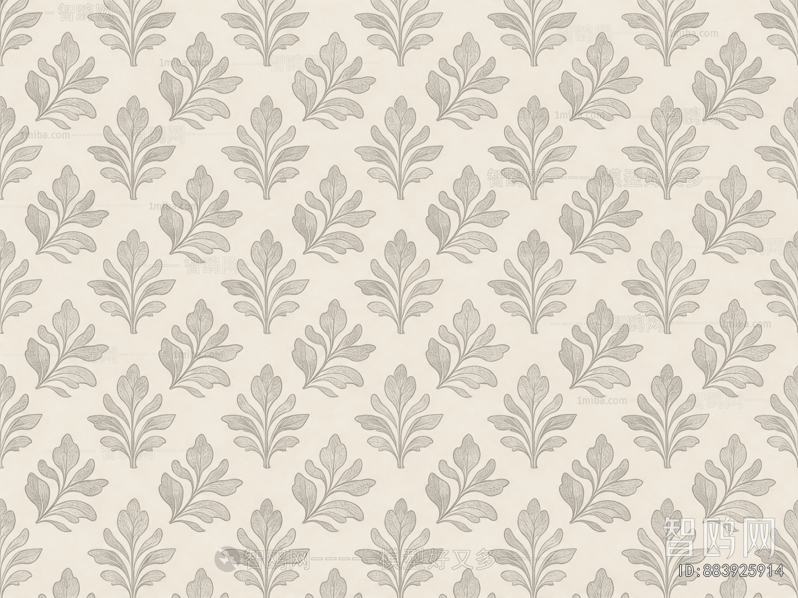 Animal And Plant Pattern Wallpaper