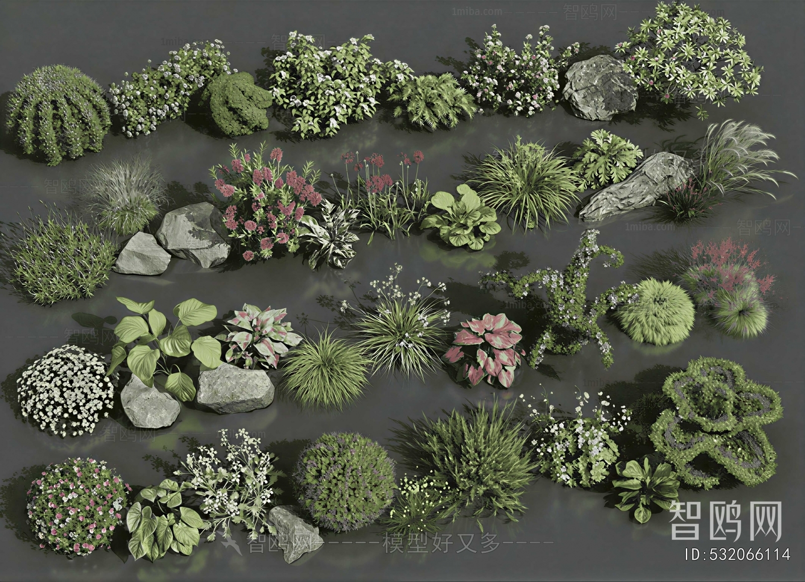 Modern Shrubbery