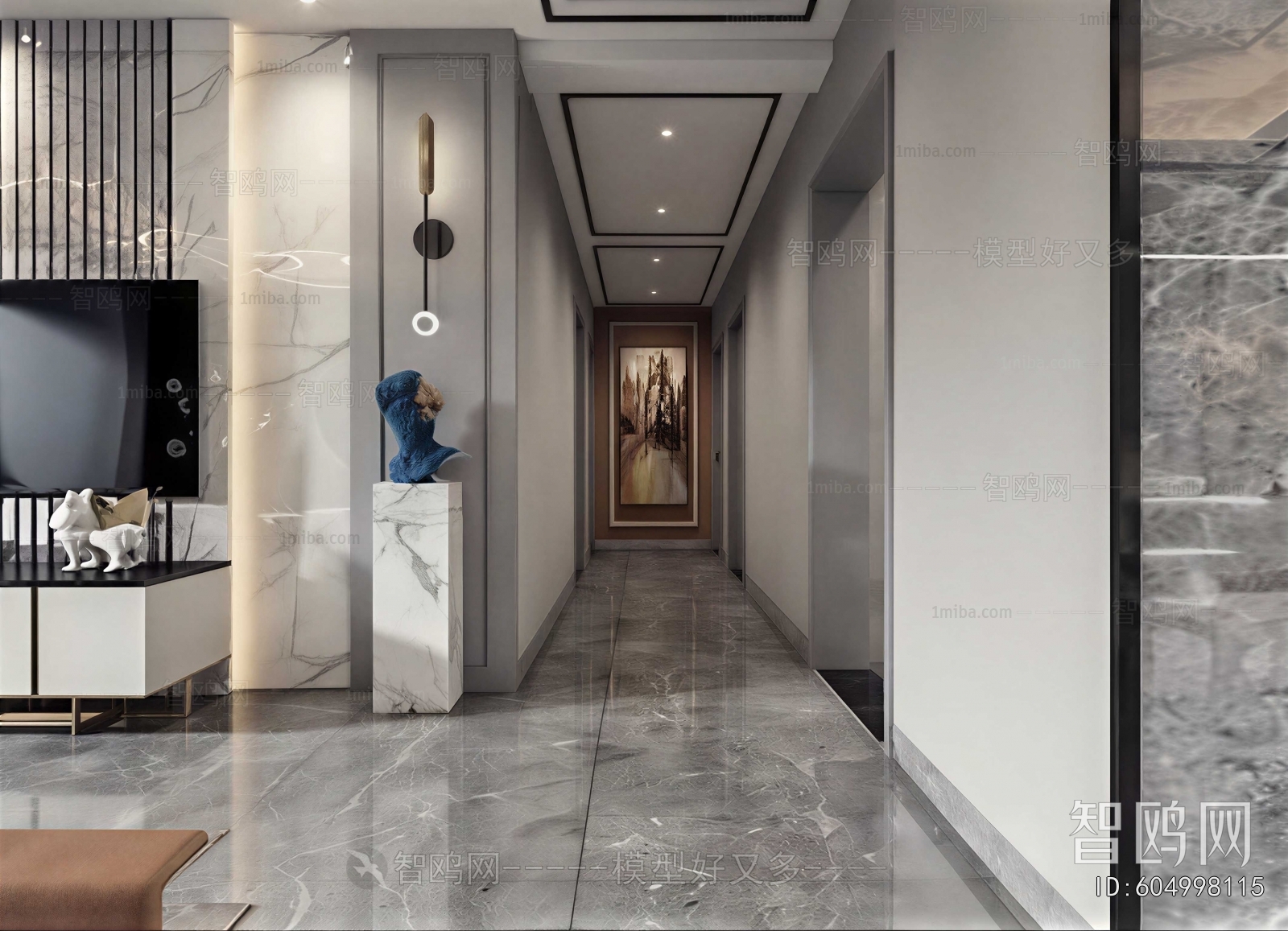 Modern Hallway