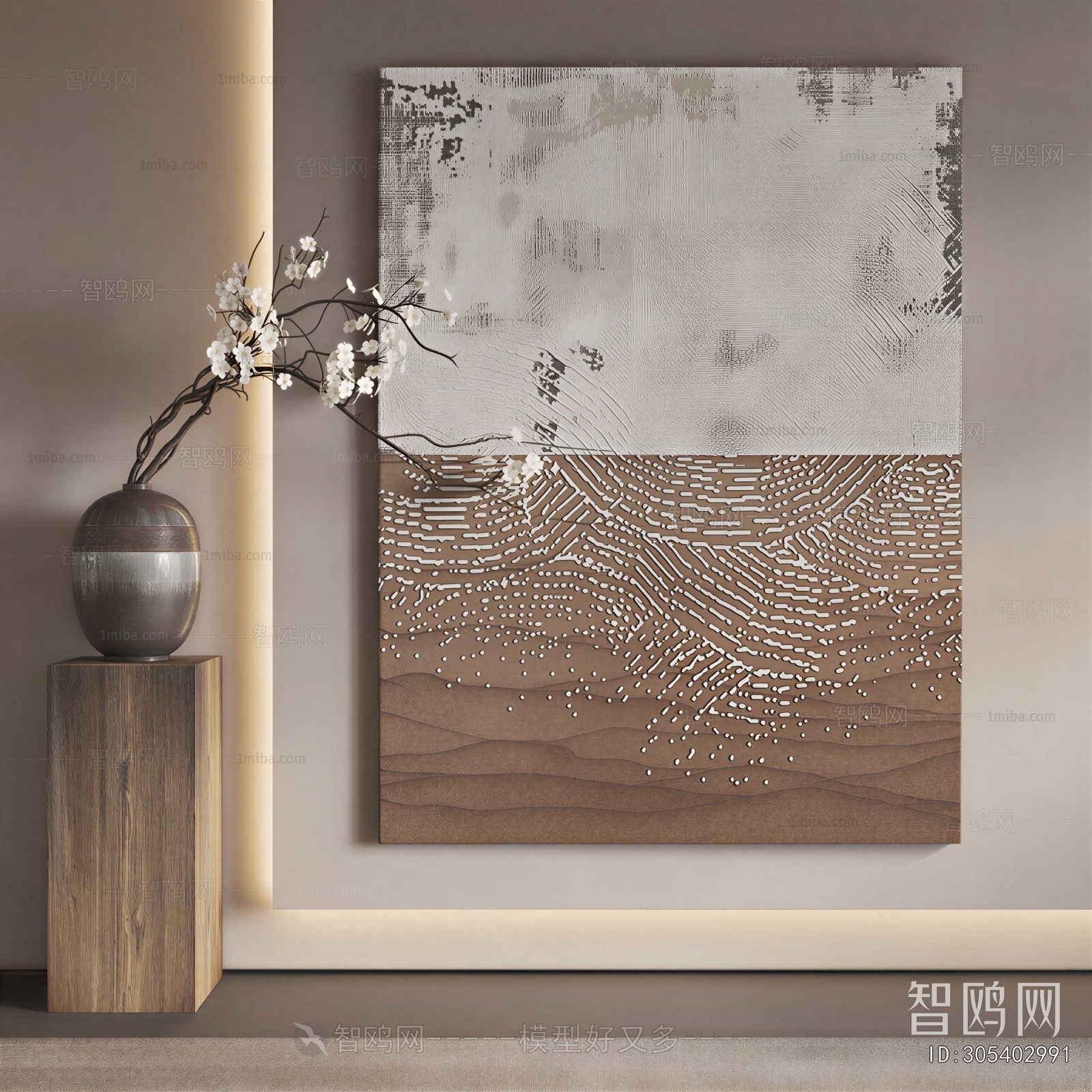 Wabi-sabi Style Painting