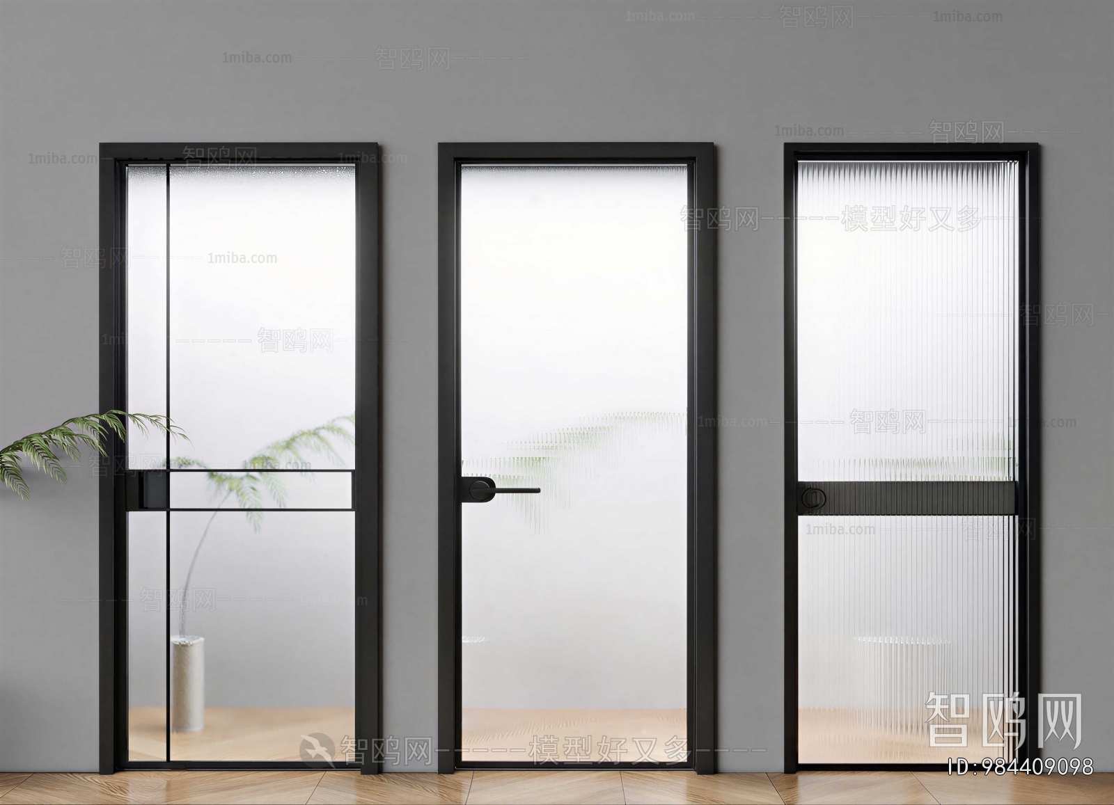 Modern Single Door