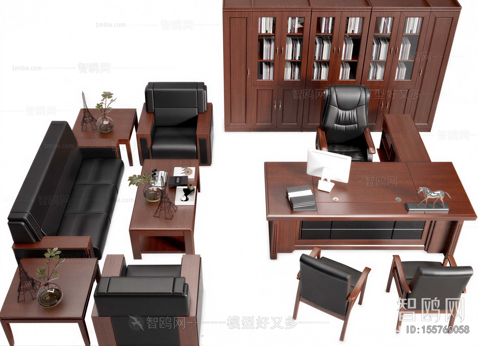 New Chinese Style Sofa Combination