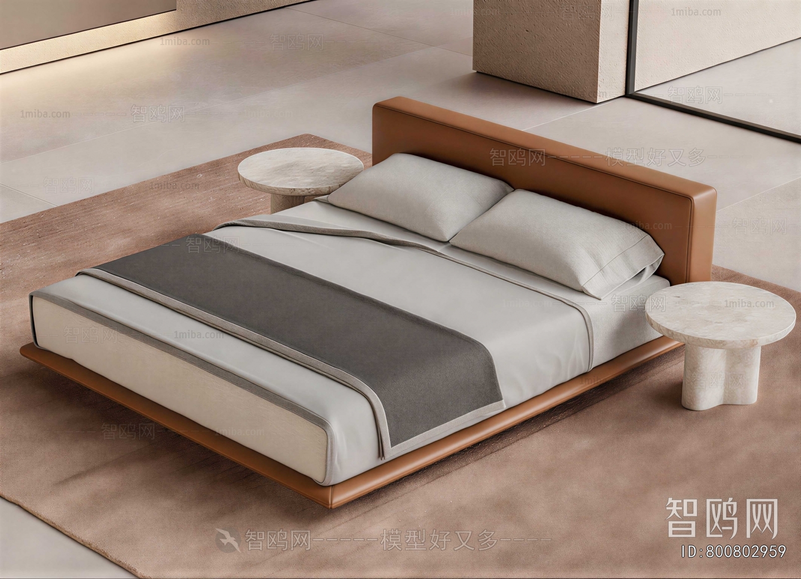 Modern Double Bed
