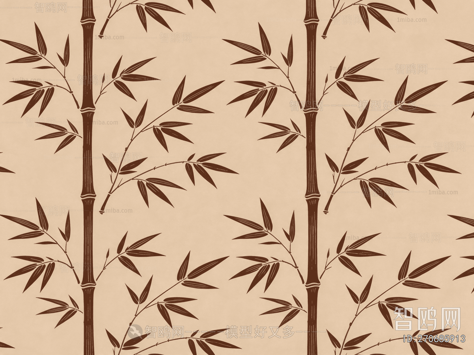 Animal And Plant Pattern Wallpaper
