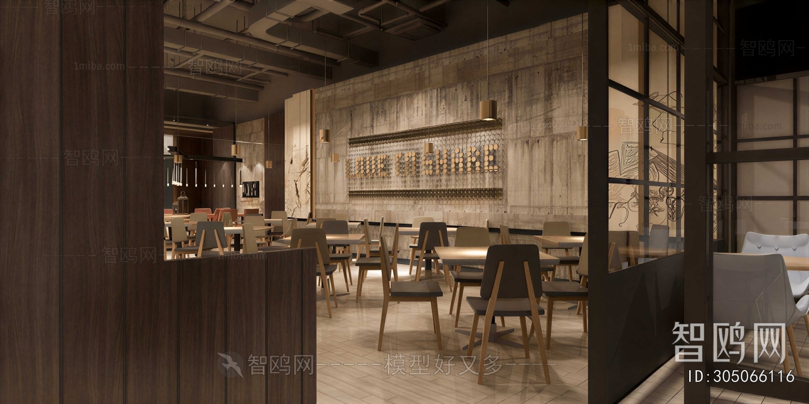 Industrial Style Restaurant