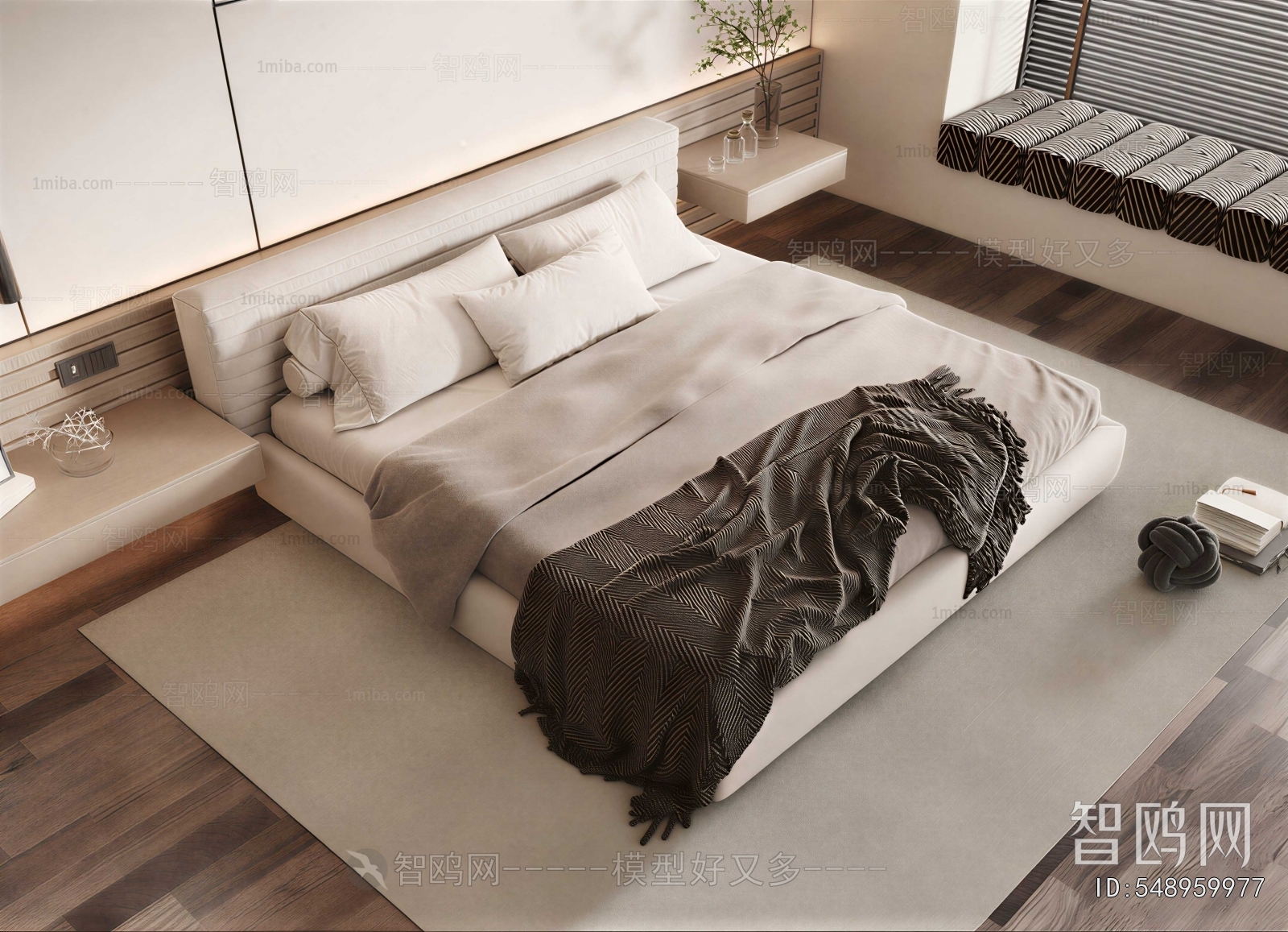 Modern Double Bed