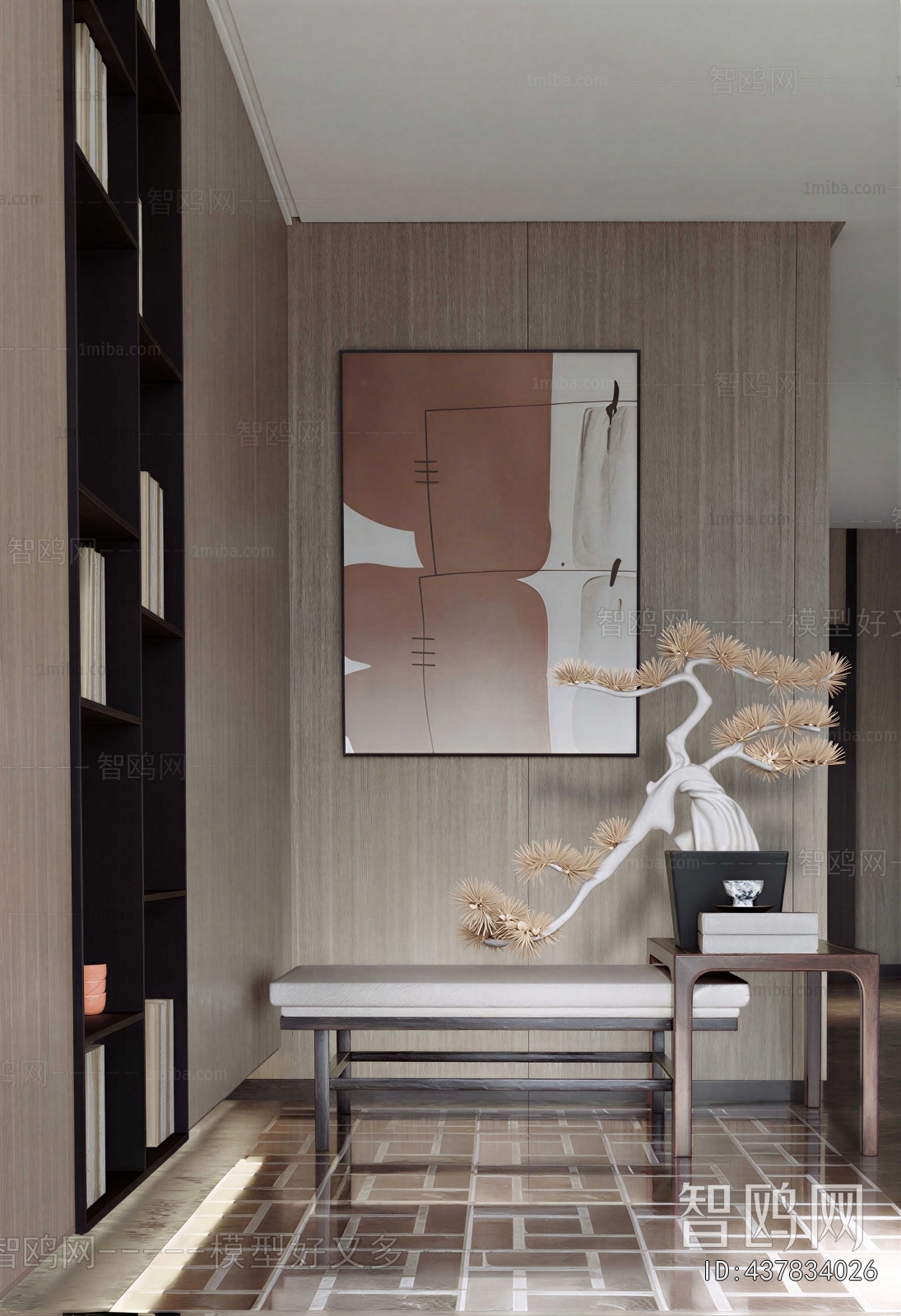 New Chinese Style Hallway