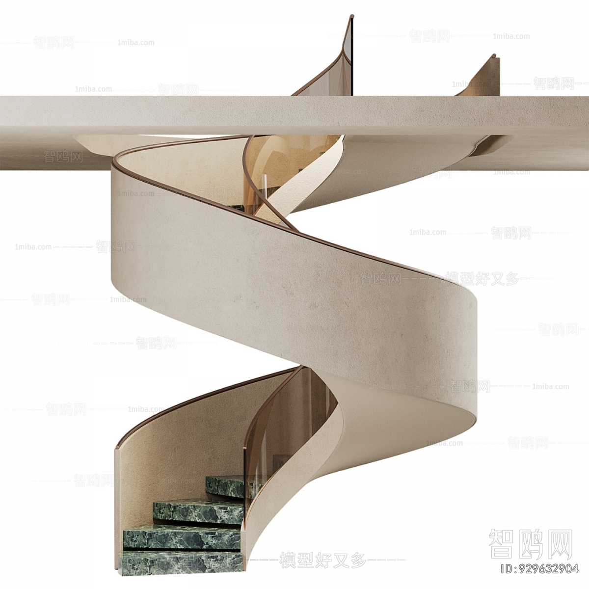 Modern Rotating Staircase