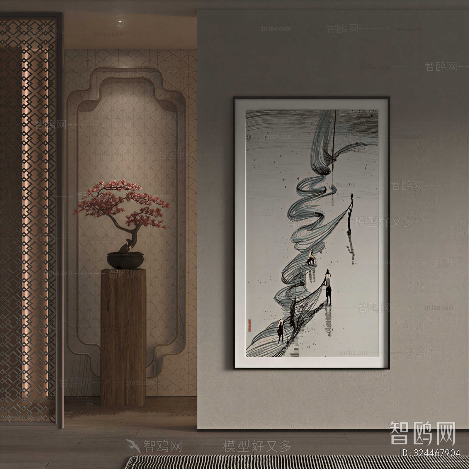 New Chinese Style Painting