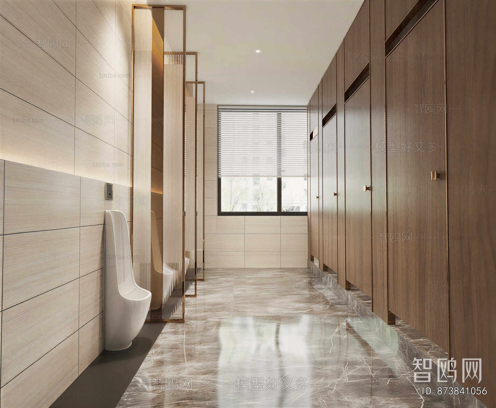 Modern Public Toilet