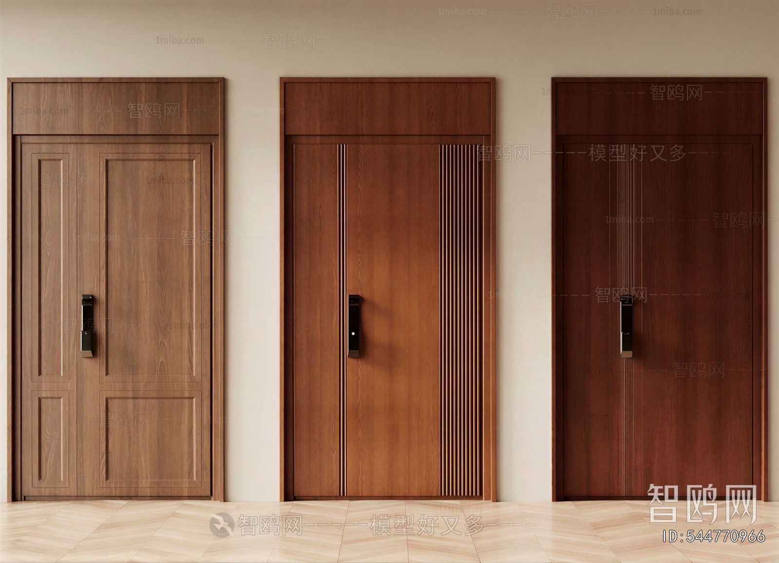 New Chinese Style Entrance Door