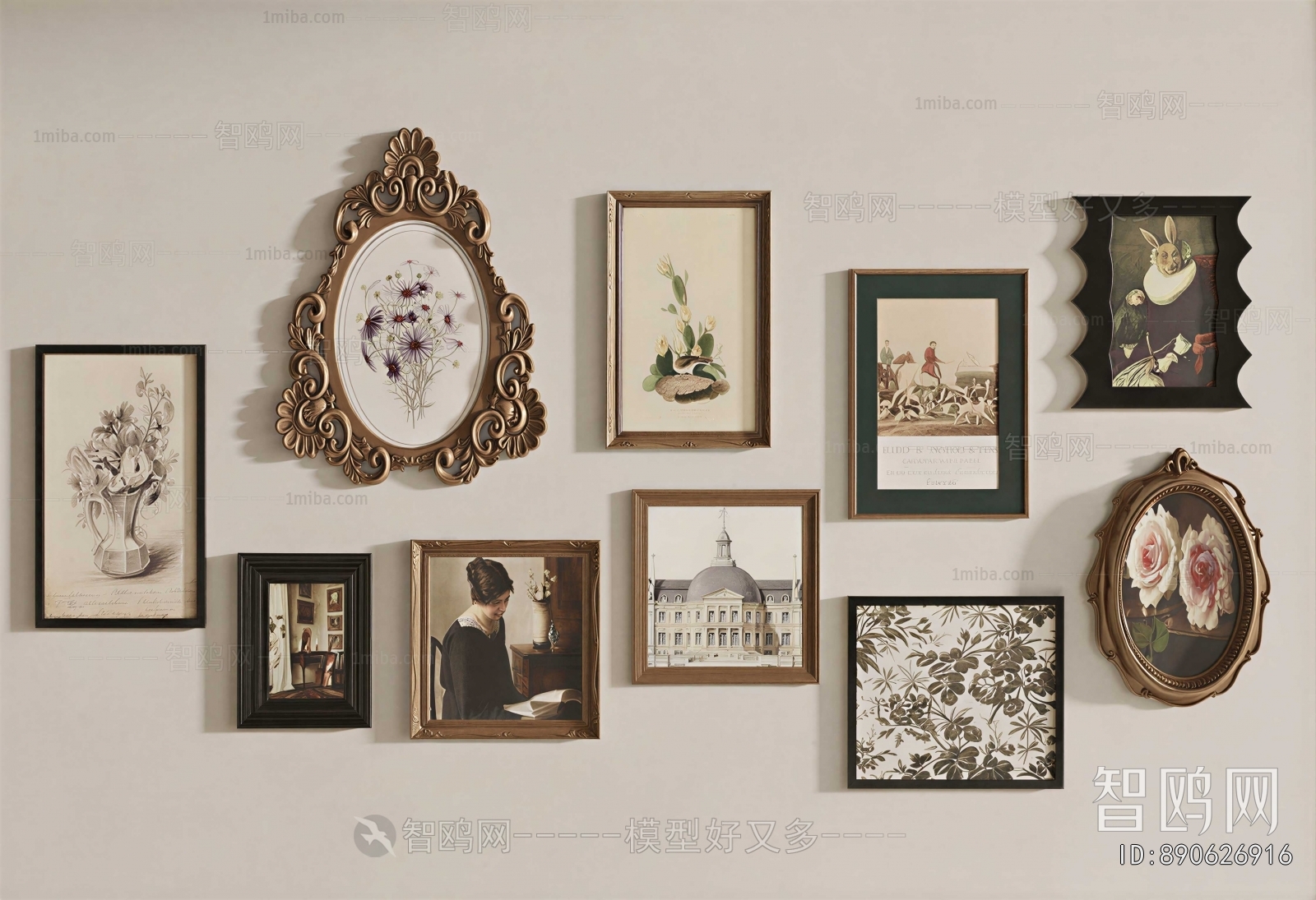 American Style Painting