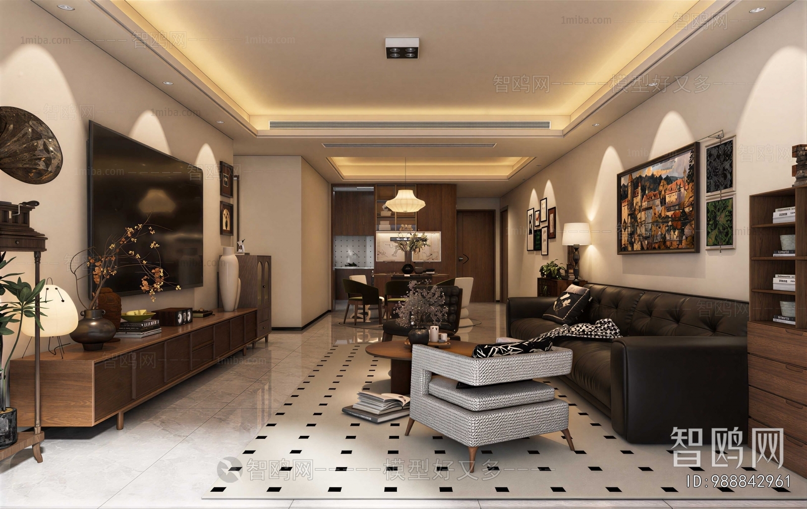 Modern A Living Room