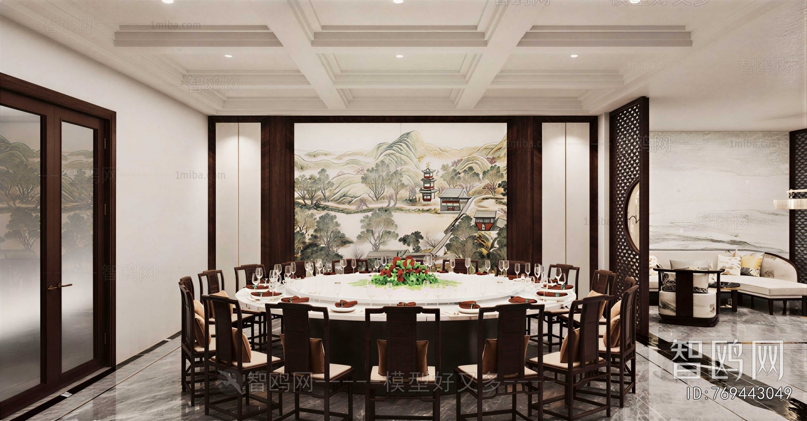 New Chinese Style Restaurant Box
