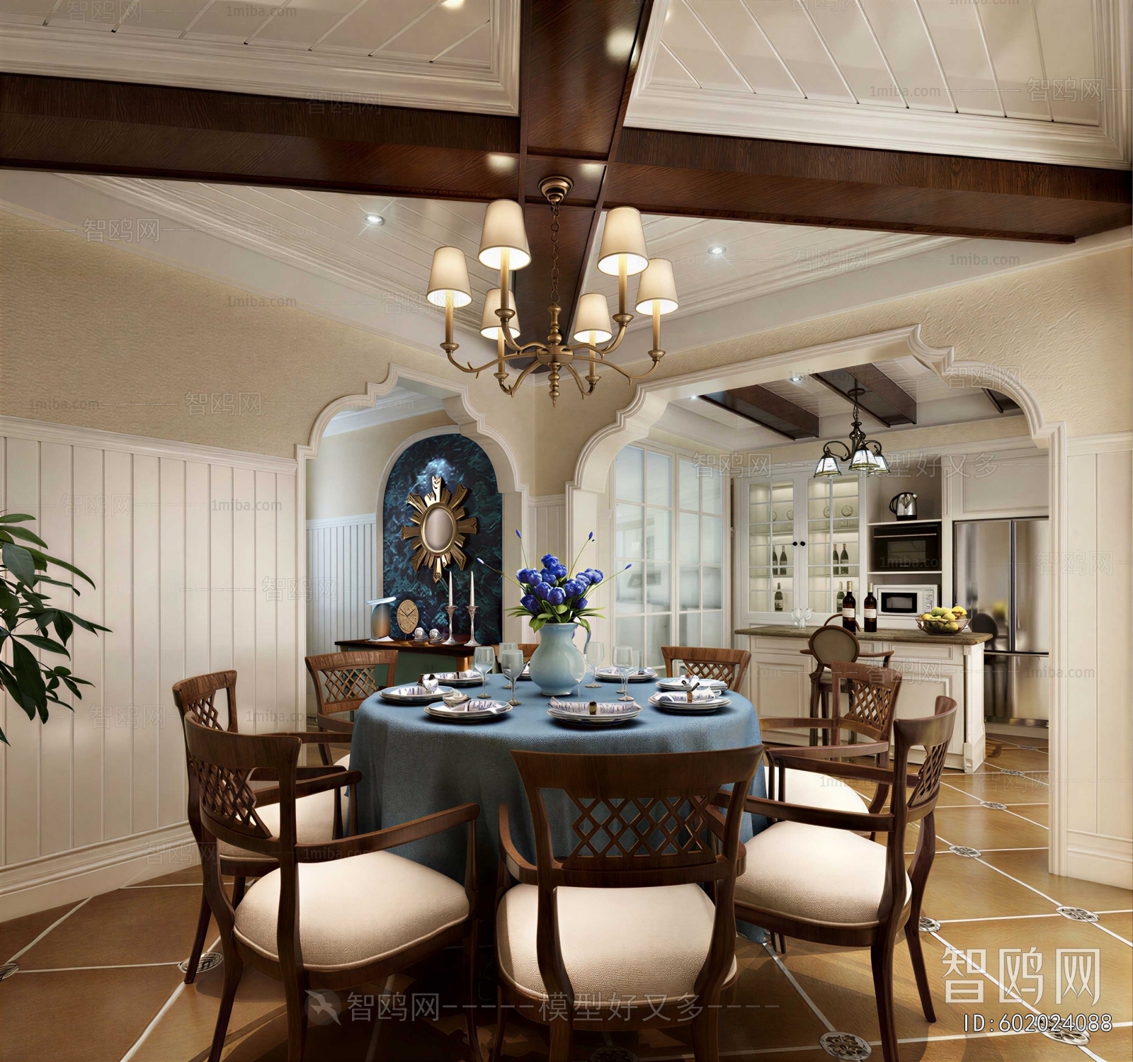 American Style Dining Room