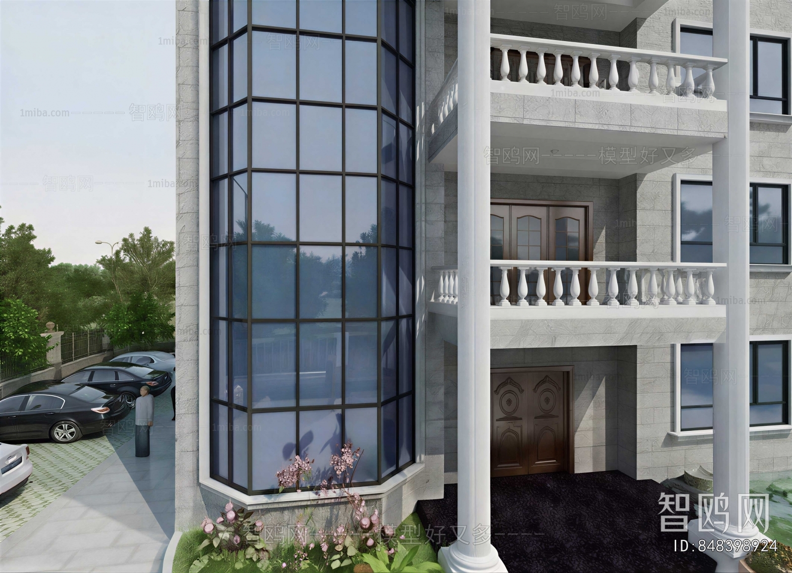 Simple European Style Detached Villa